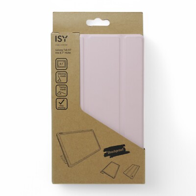 ISY ICT-2100-PK, Bookcover, Samsung, Galaxy Tab A7 lite 8.7'', Rosa