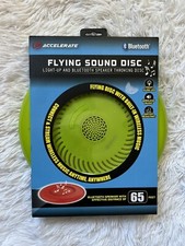 Bluetooth Speaker Flying Sound Disc By Tech Toys Green Light Up Water Resistant