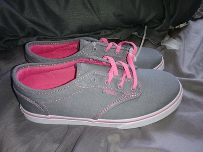 pink lace up vans