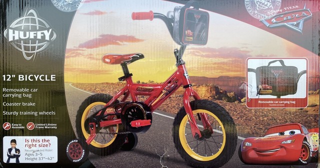 cars 12 inch bike