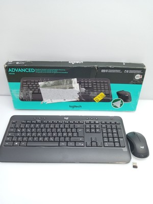Logitech MK540 Advanced Kabellose Tastatur und Maus Combo fuer Windows, 2,4 GHz 
