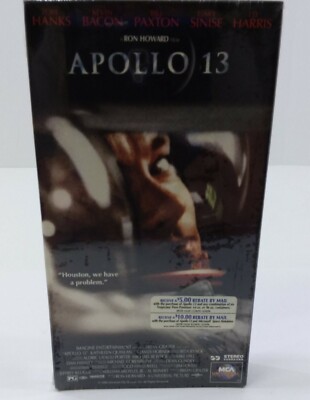 Apollo 13 (VHS,1995) Tom Hanks, Kevin Bacon Ron Howard Brand New Sealed ...