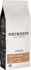 Grinders Coffee Crema Roasted Beans 1kg Manufactured in Australia 100% Arabica