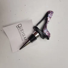 Accent Plus Glitter Shoe Wine Bottle Stopper 10016115