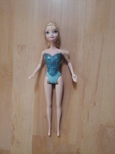 Elsa von Mattel mit Licht und Musik Disney Frozen Barbie 2013 Sehr gut erhalten