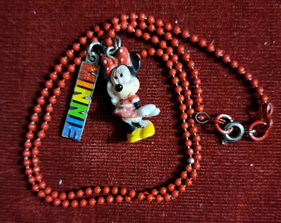 Vintage Disney Minnie Mouse Necklace