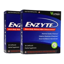 Enzyte Male Enhancement w/ Horny Goat Weed & Asian Ginseng - 30ct (2 Pack)