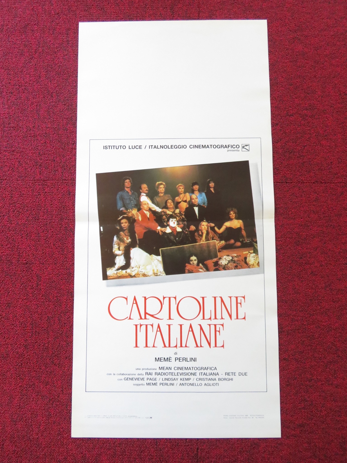 Locandina di Cartoline italiane (1987)