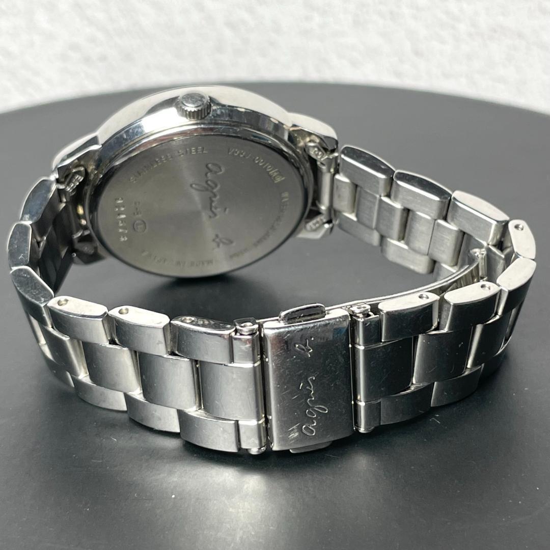 Agnes B. Analog Quartz Women Watch Silver Date And Day 24