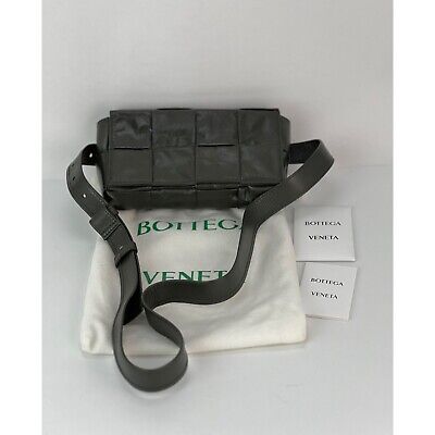 Bottega Veneta Calfskin Intrecciato Cassette Belt Sling Bag Bottega Veneta Calfskin Intrecciato Cassette Belt Sling Bag