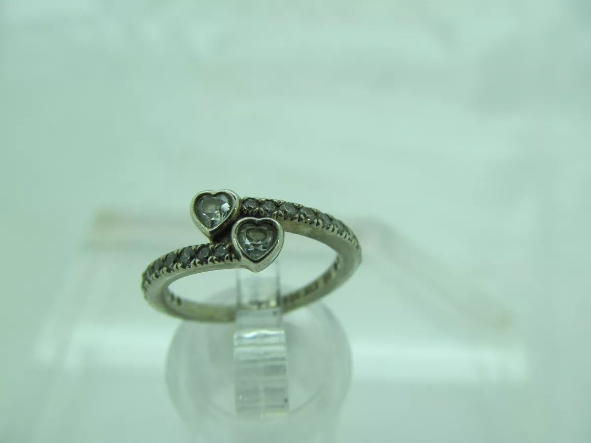 Two heart ring pandora deals