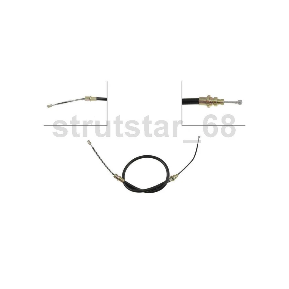 2 cables de freno de estacionamiento traseros para Plymouth Fury Road Runner 1975 Foto 2 de 4