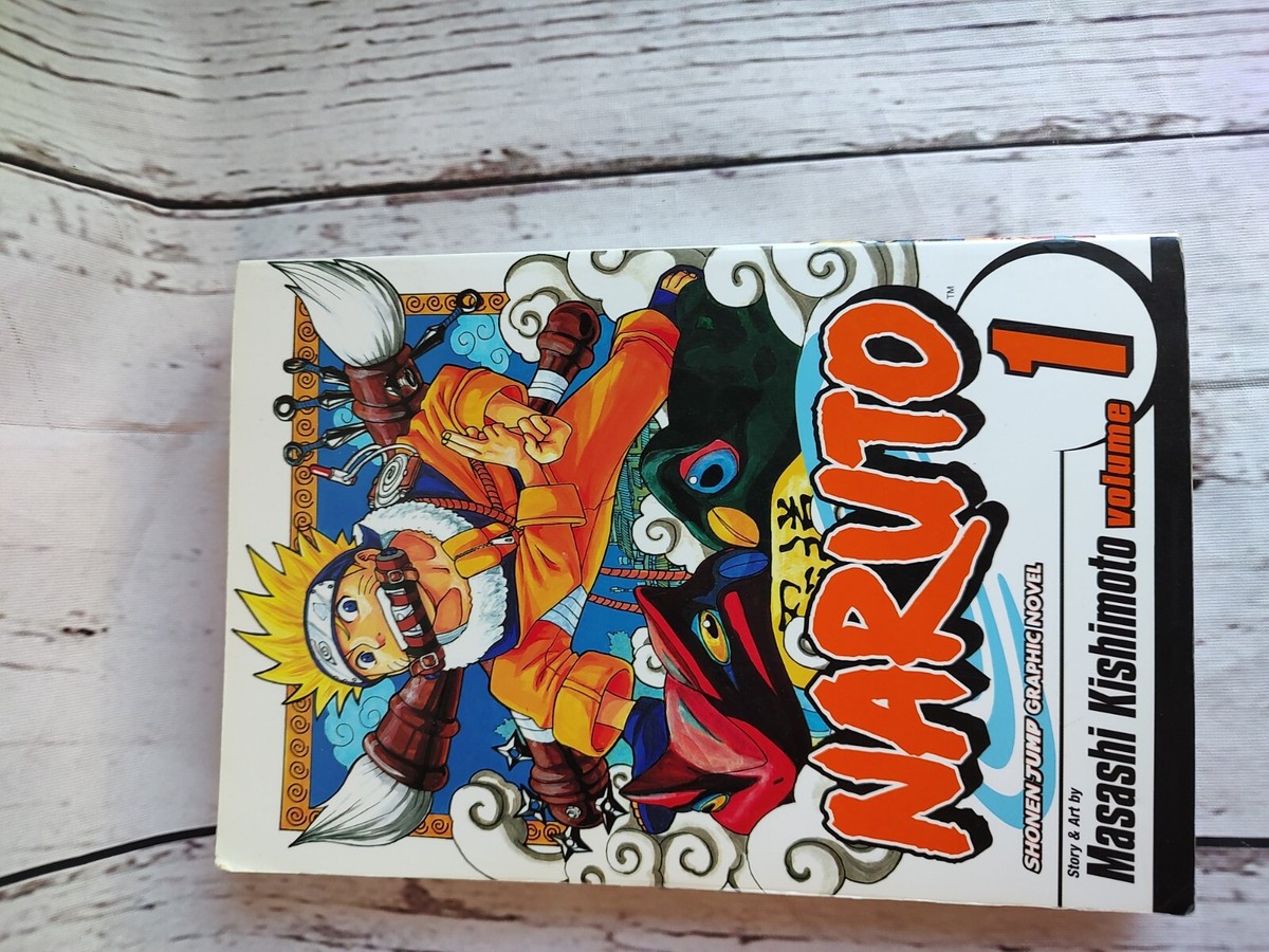 Naruto Volume 1 Manga Series English Masashi Kishimoto