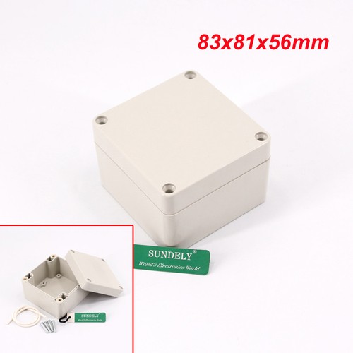 RAPID TRANSIT WATERPROOF ABS PLASTIC ELECTRONIC PROJECT BOX ENCLOSURE HOBBY CASE - Picture 8 of 12