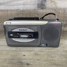 RadioShack Voice-Activated Cassette Tape Recorder VOX CTR-123 Untested
