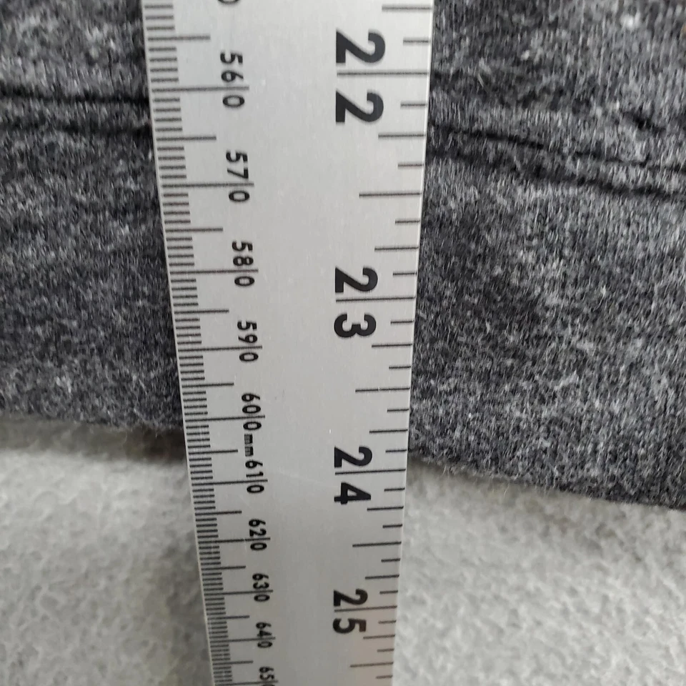 Sudadera Stussy Mujer Pequeña Gris N4 Cuello Redondo Manga Larga Hecha en EE. UU. Foto 4 de 4