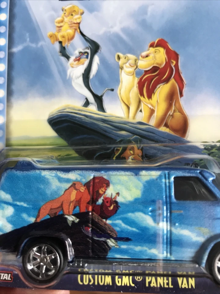 hot wheels 1/64 🇨🇵 Disney 2020, the lion King (le roi lion) gmc panel van - Photo 3/4