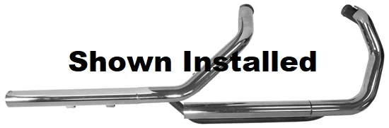 Silenciadores deslizantes cromados 2" para 14-22 Harley Sportster XL 1200 883 97206 - Imagem 4 de 4