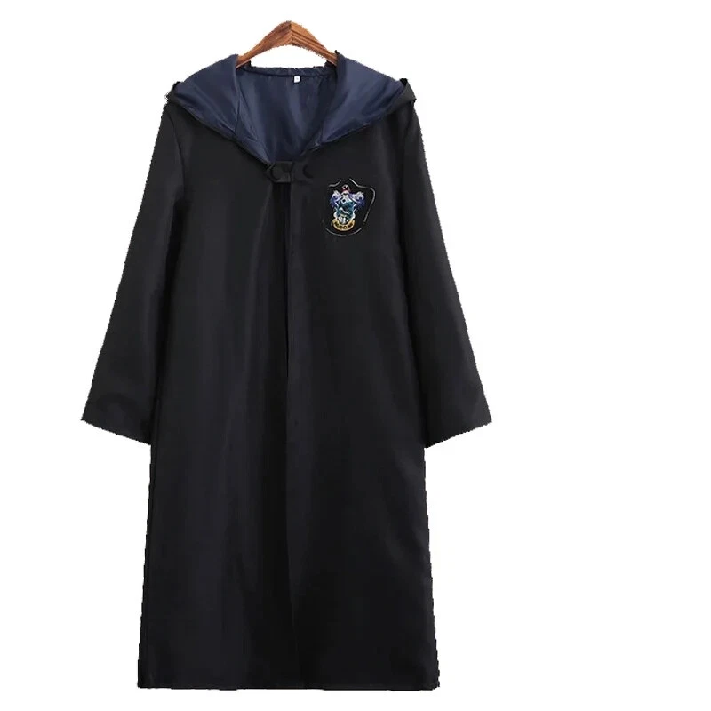 Adult Children Cloak Halloween Cosplay costume Harris School Robe magician Cloak - Image 2 of 4