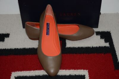 バレエ Ralph Lauren Ballerinas Leather Amazon.com | Lauren Ralph Lauren Women's Jayna Stitched