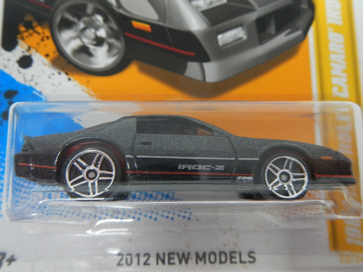 Hot Wheels 2012 New Models 1985 Chevrolet Camaro Iroc-Z Black (1