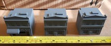 N Scale 1/160 3 Pack Town Buildings 3D Printed Bar Pharmacy Hardware Store