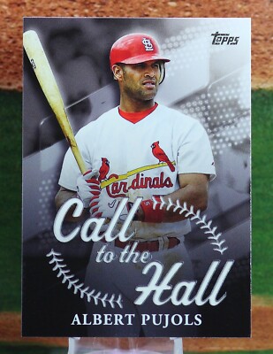 ALBERT PUJOLS - 2025 TOPPS CALL TO THE HALL #CTH25 | eBay