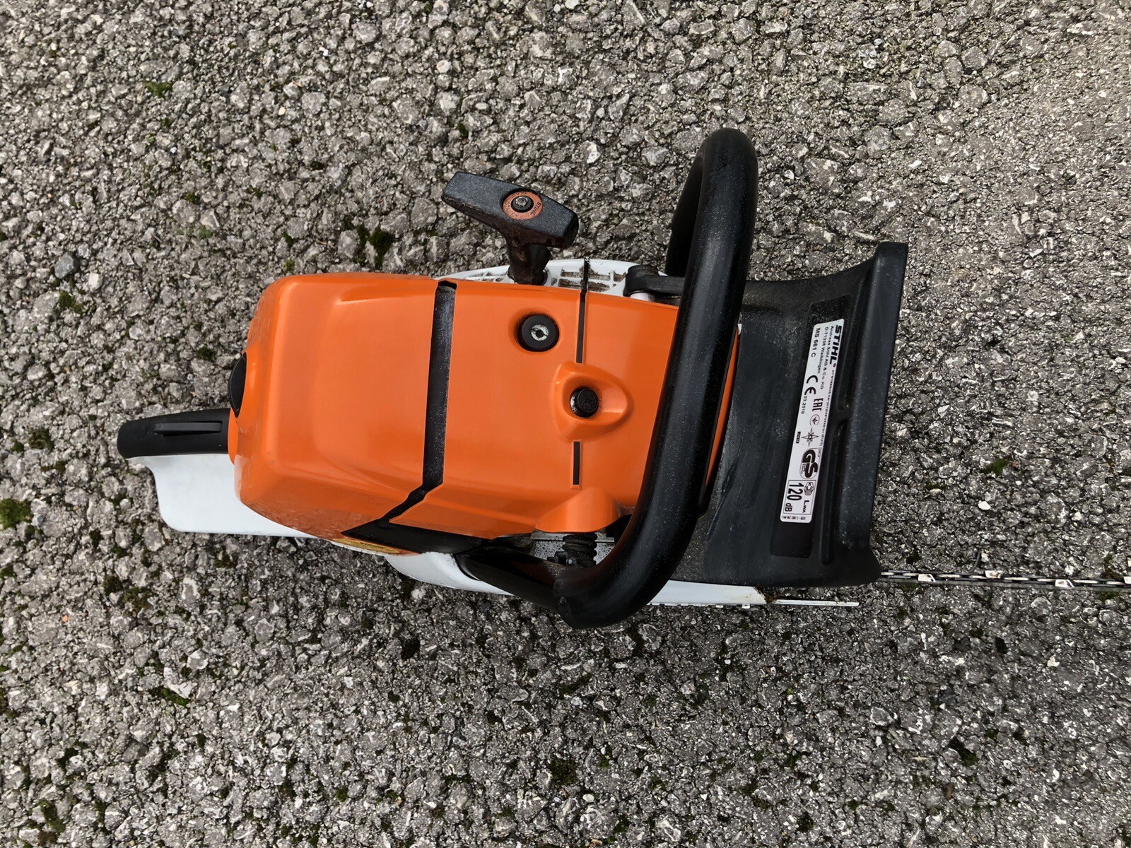 MS 661c Stihl Chainsaw 90cm/36” Used to fell one tree. Professional
