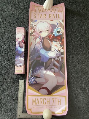 Honkai: Star Rail x Lawson Promo Mini Poster 7. März offizielle Ware Japan