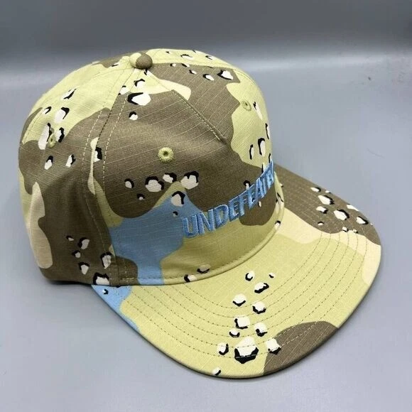 Sombrero invicto para hombre marrón camuflaje correa trasera gorra nueva Foto 3 de 4