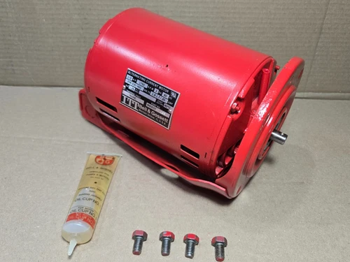 Bell & Gossett 111046 (M80037) Motor, 1/2 HP, 1750 RPM, 208-230/460V, 3 Ph, USA