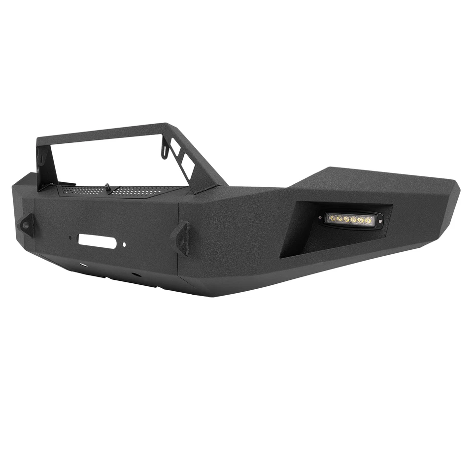 For 2003-2005 Dodge Ram 2500 3500 Front Bumper Guard w/Winch Plate & LED Lights Foto 3 de 4