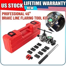 Pro 45° Brake Line Flaring Tool Repair Kit for 3/16", 1/4", 5/16", 3/8" Tube USA