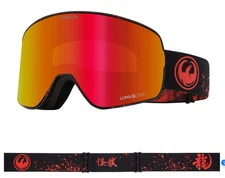 NEW Dragon NFX2 LB Snow Goggles-Kaiju-LL Red Ion+LL Light Rose