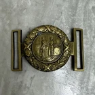 Civil War Kentucky Officer Two-Piece Interlocking Belt Buckle Replica