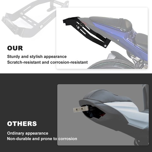 Rear Tail Bar With Subcage Fit For YAMAHA YZF-R25 2014-2024 YZF-R3 2015-2025 - Picture 6 of 18
