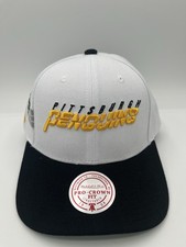 Mitchell & Ness Pittsburgh Penguins Pro Crown Fit Snapback Hat Cap NHL NWT
