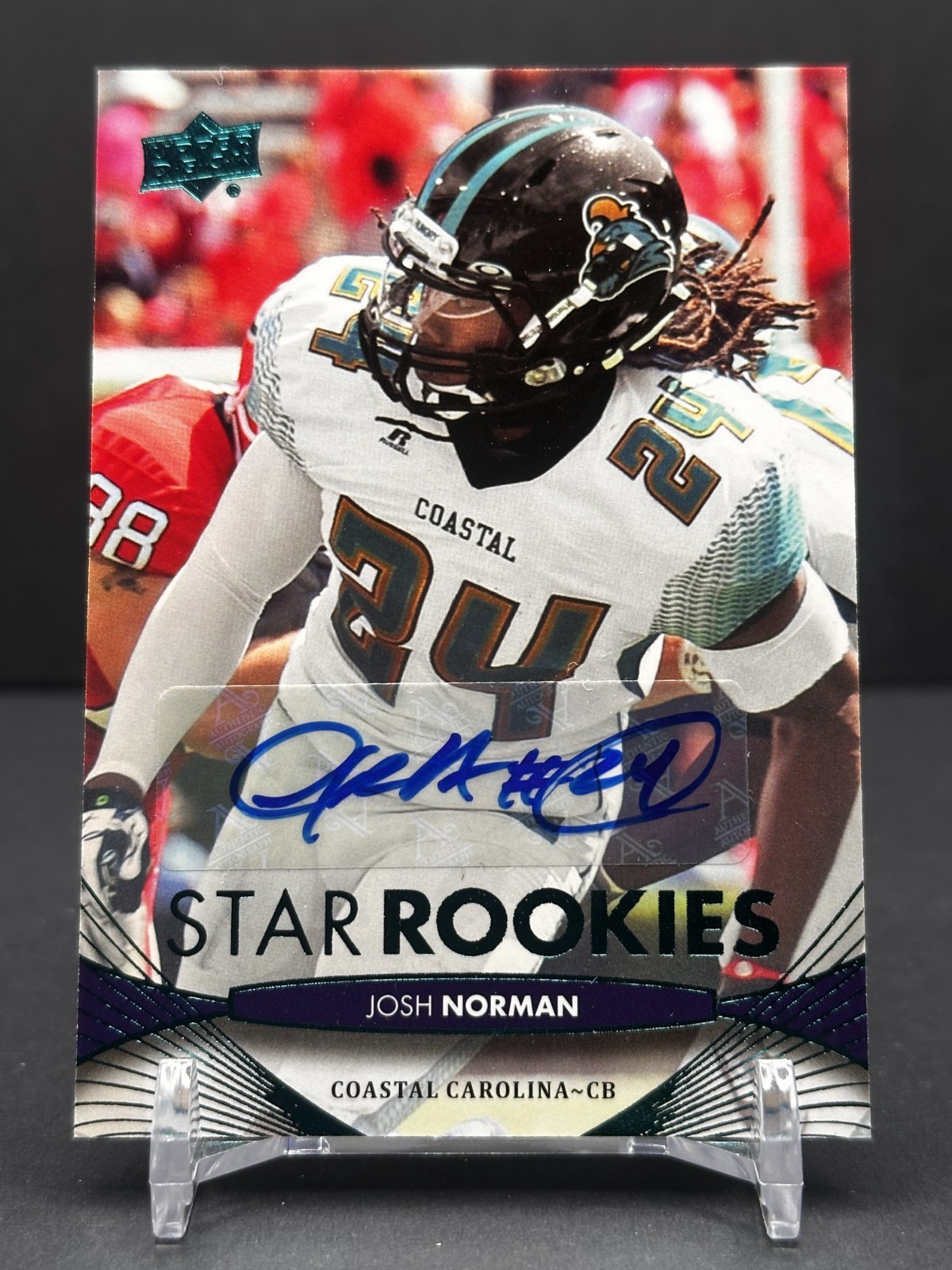 Josh Norman Upper Deck #236 Autograph