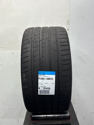 1 Used  P305/30R21 Goodyear Eagle F1 Asymmetric 5 104 Y - 7/32 