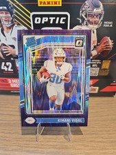 Kimani Vidal #262 - 2024 Panini Donruss Optic - Rated Rookie Purple Shock Prizm