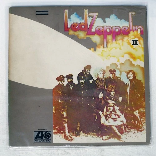 LED ZEPPELIN II ATLANTIC P8042A Japan INSERT GATEFOLD VINYL LP