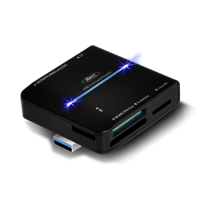 Lecteur de cartes USB 3.0 Advance idéal pour le traitement photo et vidéo