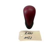 Mercedes SLK R170 MOPF Schaltknauf Automatik Schaltknüppel Schwarz Rot Leder
