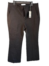 NWT Everlane Bi Stretch Flare Pant Black Women’s 16