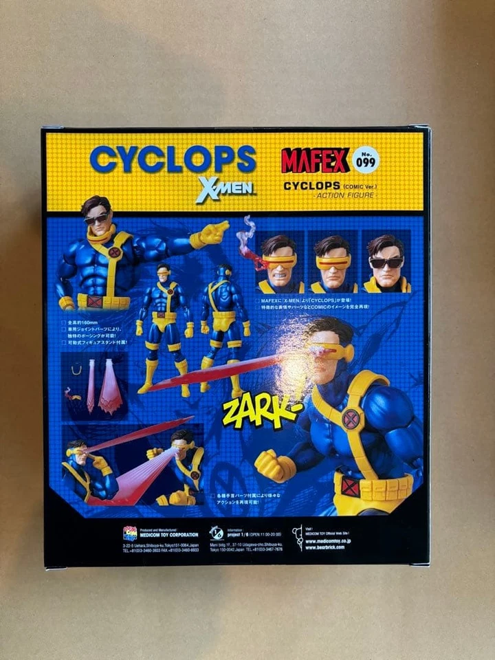 Mafex No.099 Cyclops Comic Ver Action Figure 160mm Medicom Toy - Image 2 of 3
