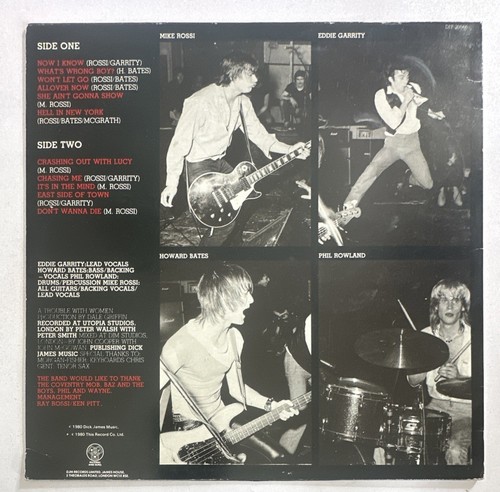 Slaughter ~ Bite Back ~ Lp Vinyl Record Punk New Wave EX / VG+ - Picture 3 of 6