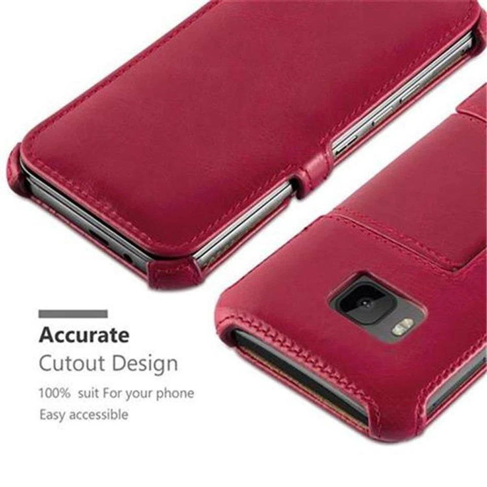 Case for HTC ONE M9 Protection Cover Corner Holder Book Wallet - Image 3 of 4