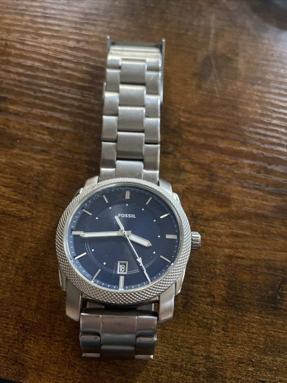 Fossil Machine FS5340 Mens Stainless Steel Analog Watch