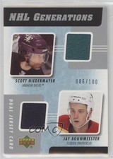 2006-07 Upper Deck 6/100 Scott Niedermayer Jay Bouwmeester #G2-NB HOF 2o7