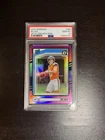 2024 Panini Donruss Rated Rookie Bo Nix Broncos #369 Optic Preview Pink PSA 10